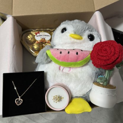 Peluche dormilón pingüino Completo