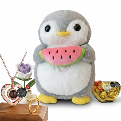 Peluche dormilón pingüino Completo