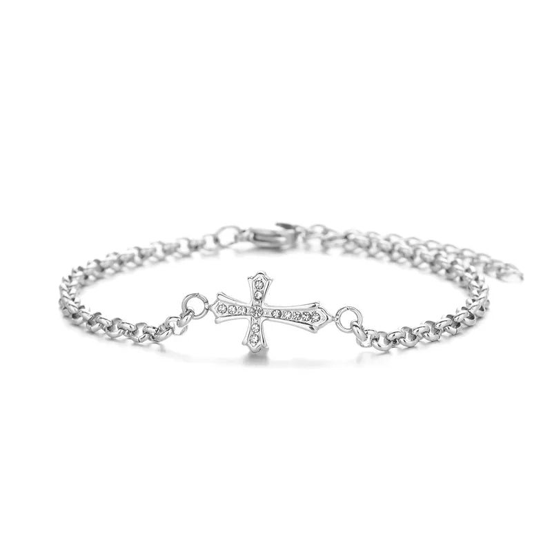 Pulsera De Diamante Retro Para Varon - Acero inoxidable 316L