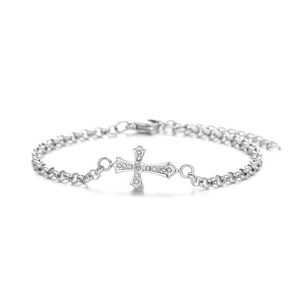 Pulsera De Diamante Retro Para Varon - Acero inoxidable 316L